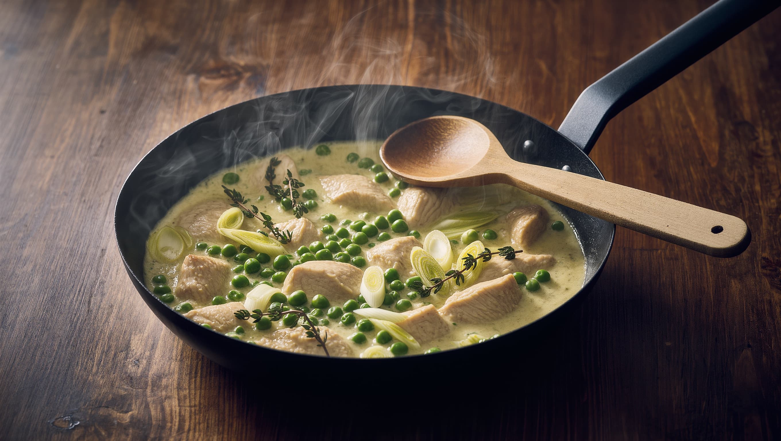 Crustless Chicken Pot Pie