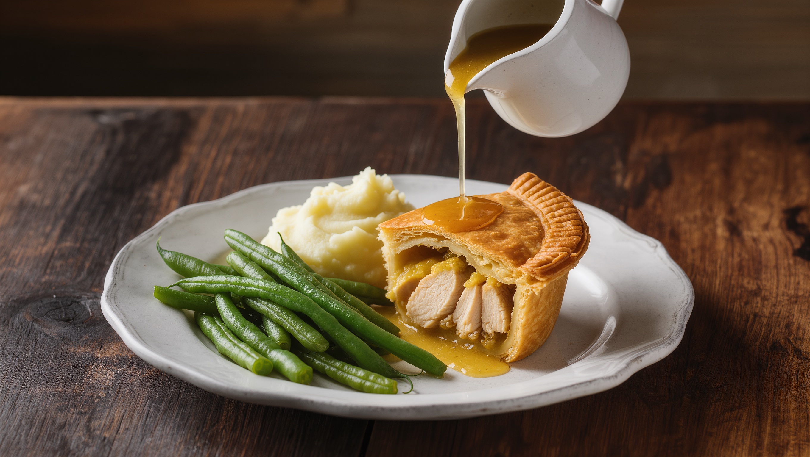 What to serve with chicken pie