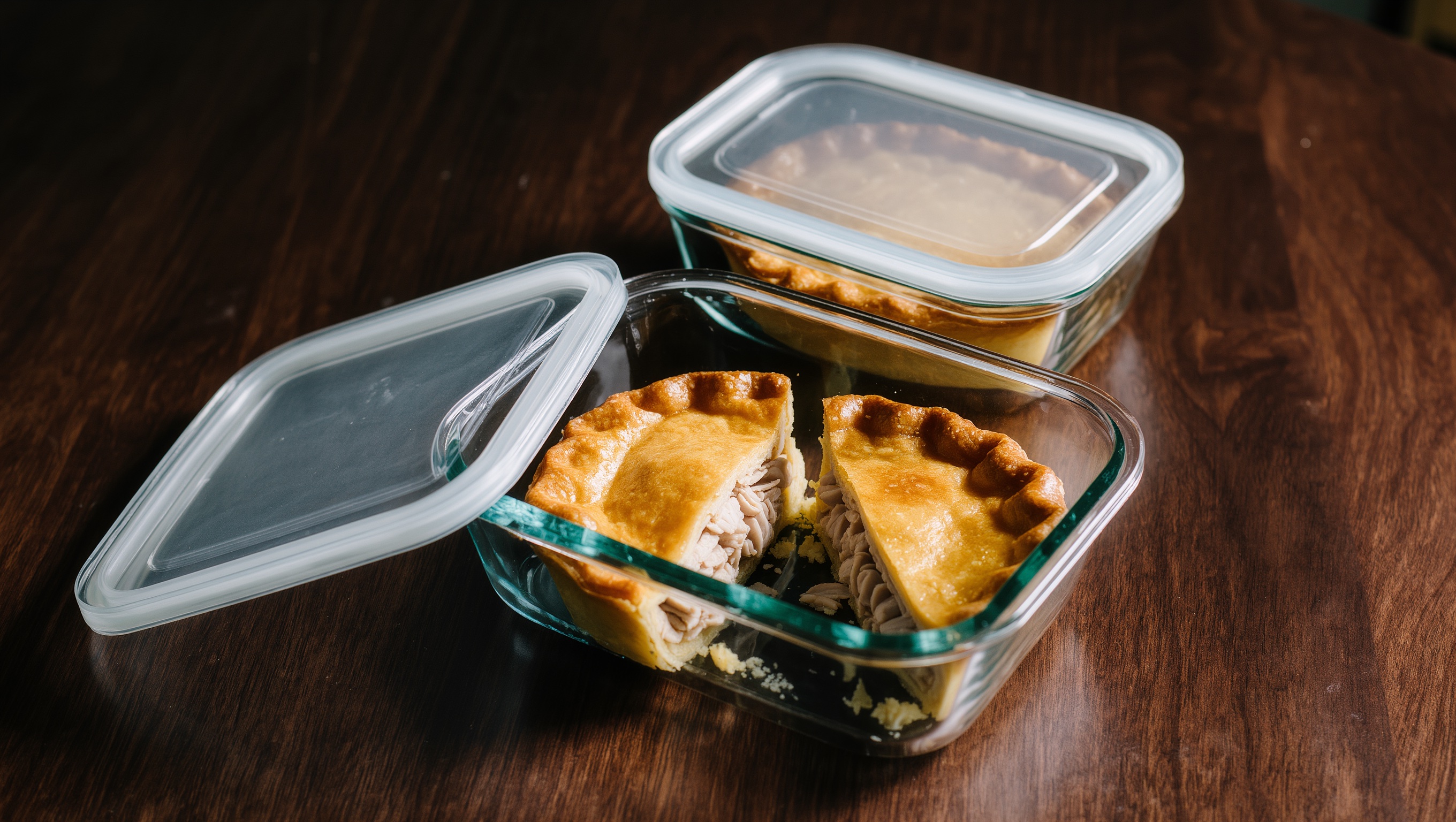 How long does chicken pie last in the fridge?